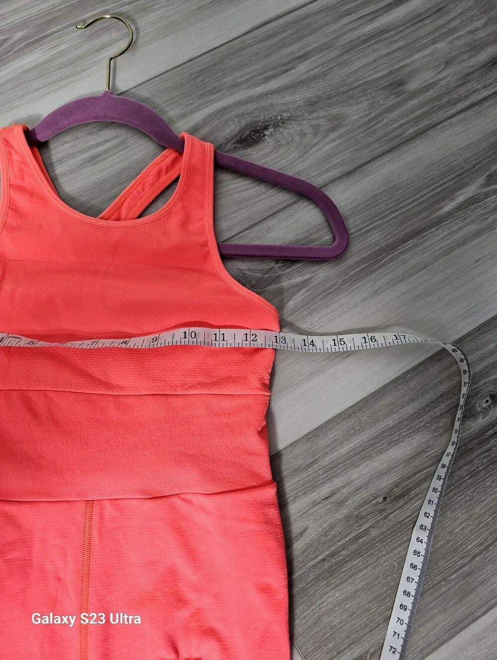 Free People Neon Coral Sleeveless Romper Sz M